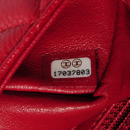 Chanel Caviar Quilted Mini Flap Red 9 of 9