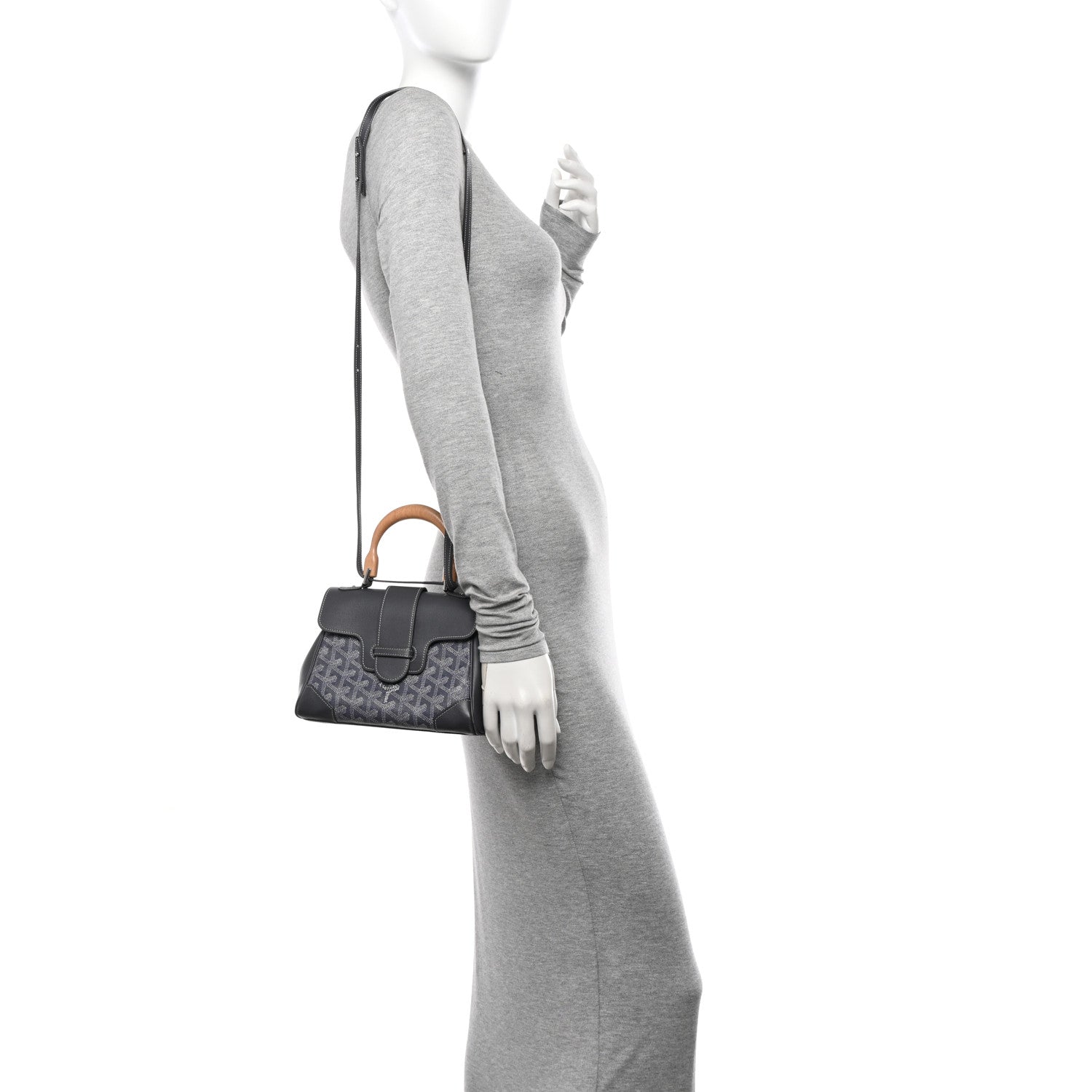 Goyard Goyardine Mini Saigon Grey 2 of 10