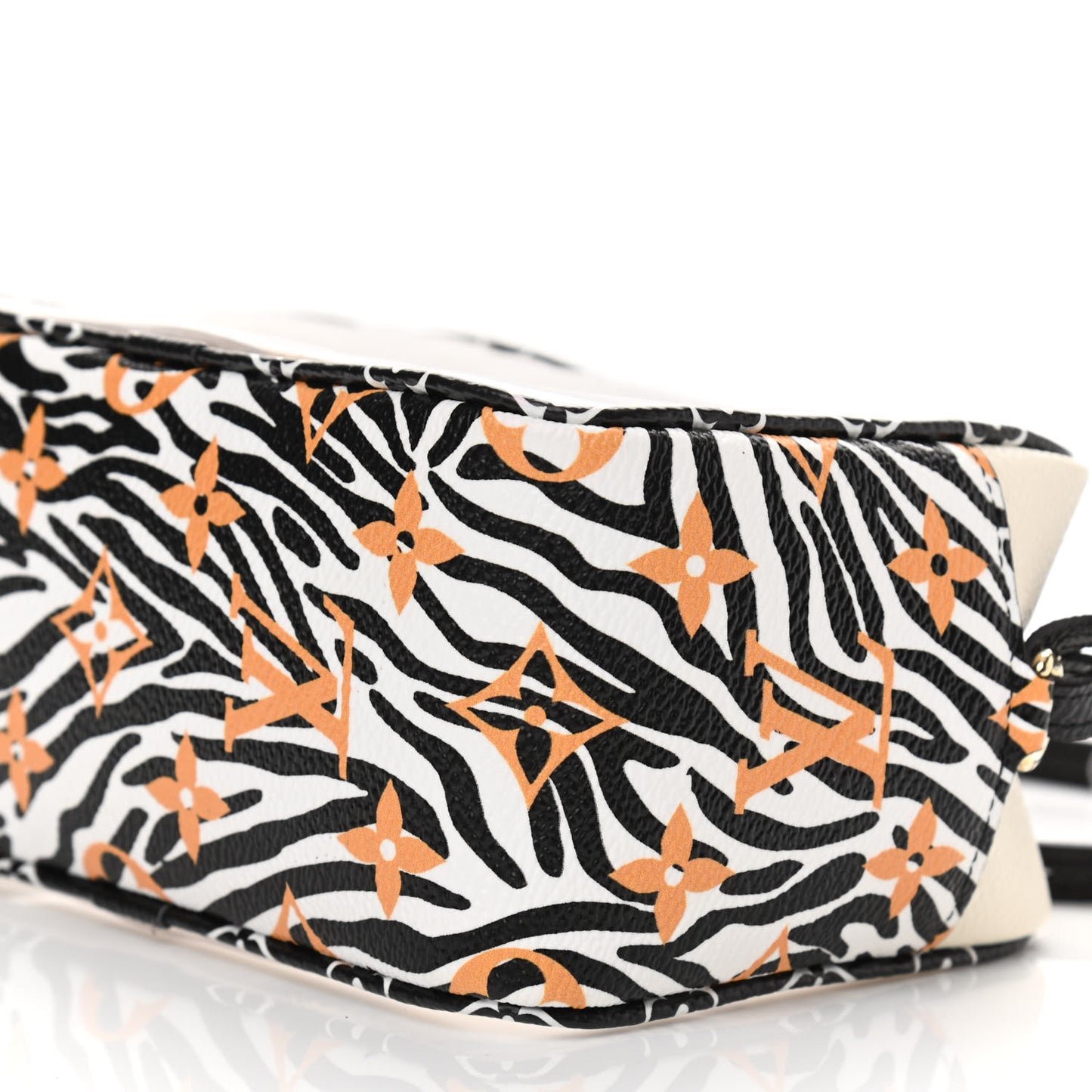 Monogram Giant Jungle Beach Pouch Ivory