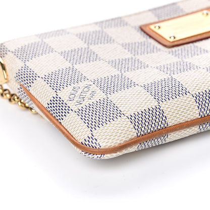 Louis Vuitton Damier Azur Pochette Milla MM 10 of 13