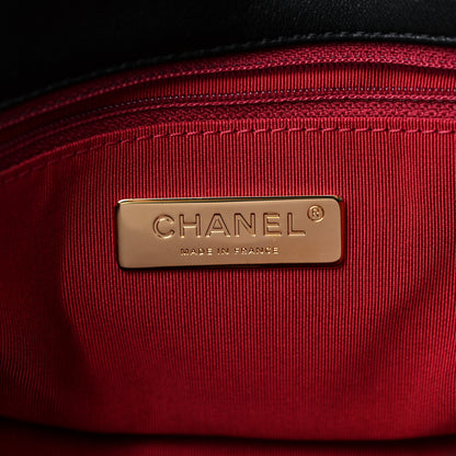 Chanel Lambskin Quilted Medium Chanel 19 Flap Black 6 of 11
