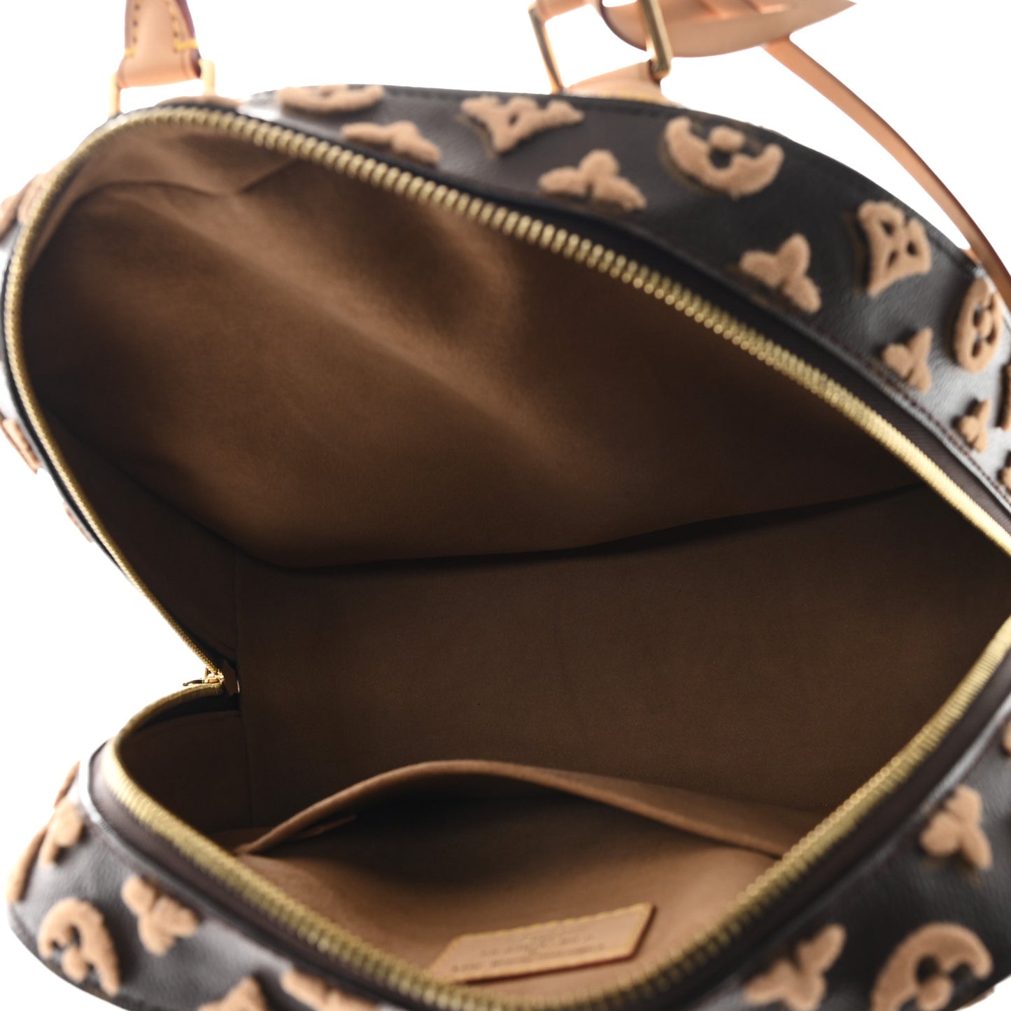 Monogram Tuffetage Deauville Cube Caramel