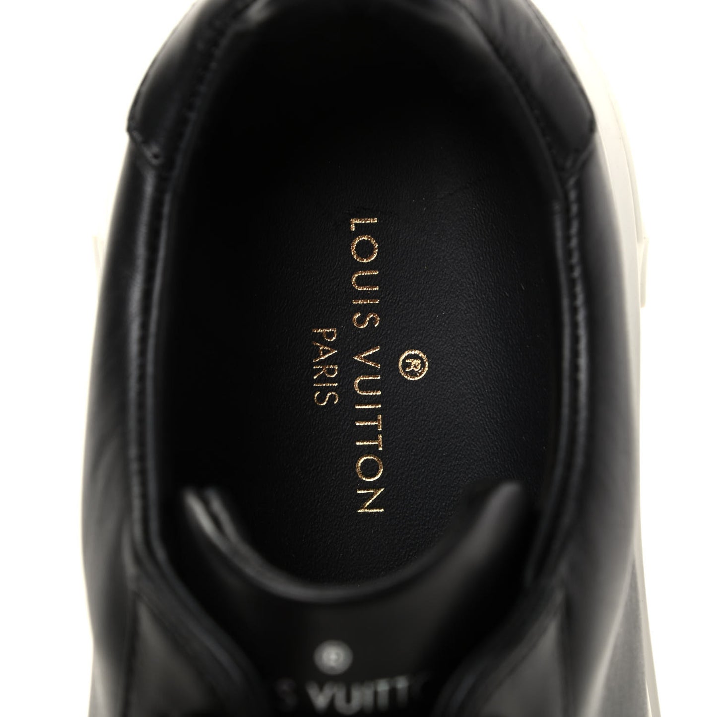 Calfskin Time Out Sneakers 37 Black