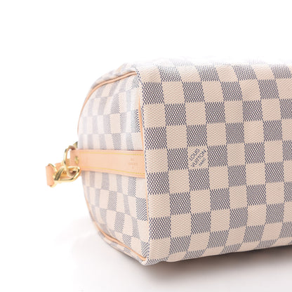 Louis Vuitton Damier Azur Speedy Bandouliere 25 7 of 8