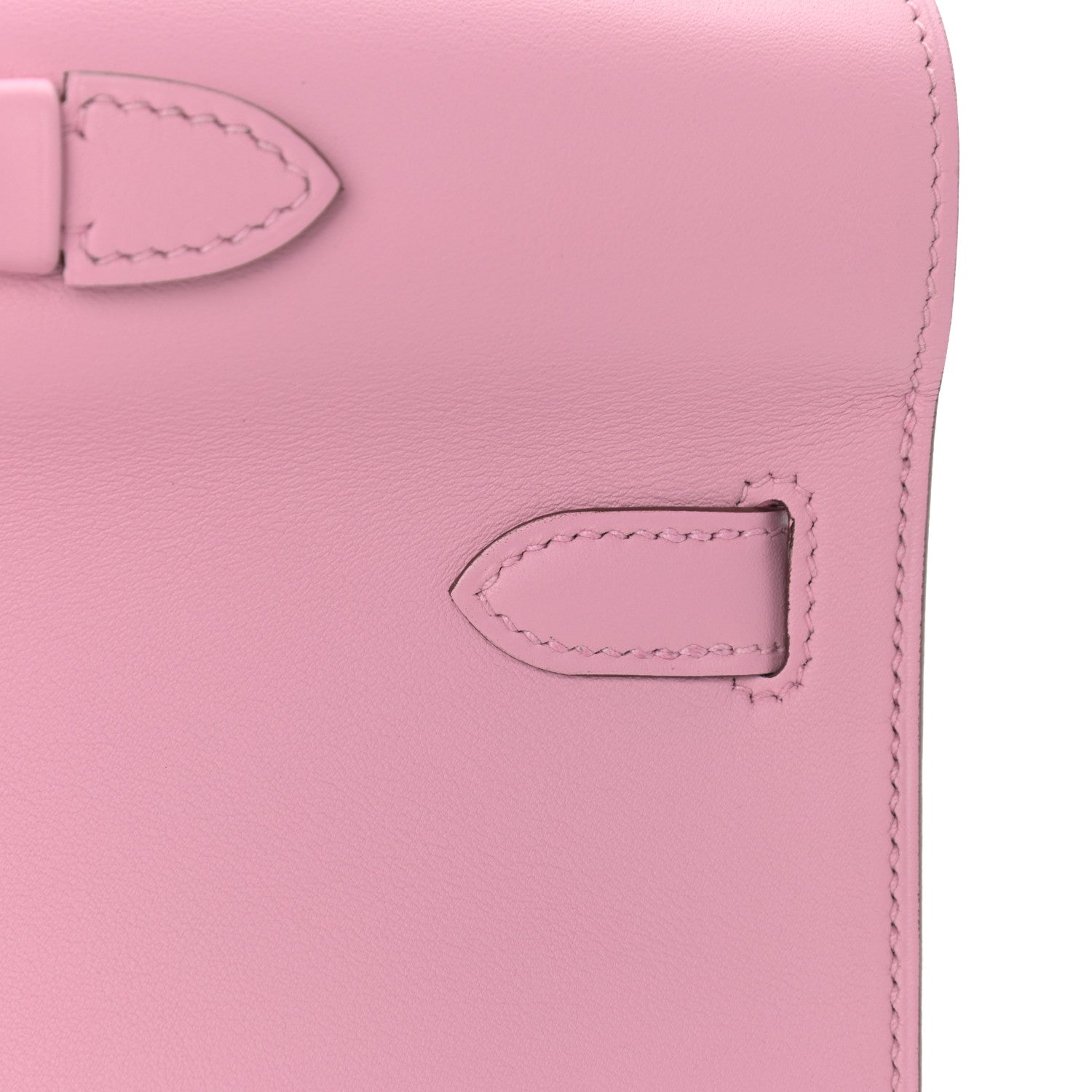 Hermes Swift Kelly Cut Clutch Pochette Mauve Sylvestre 11 of 26