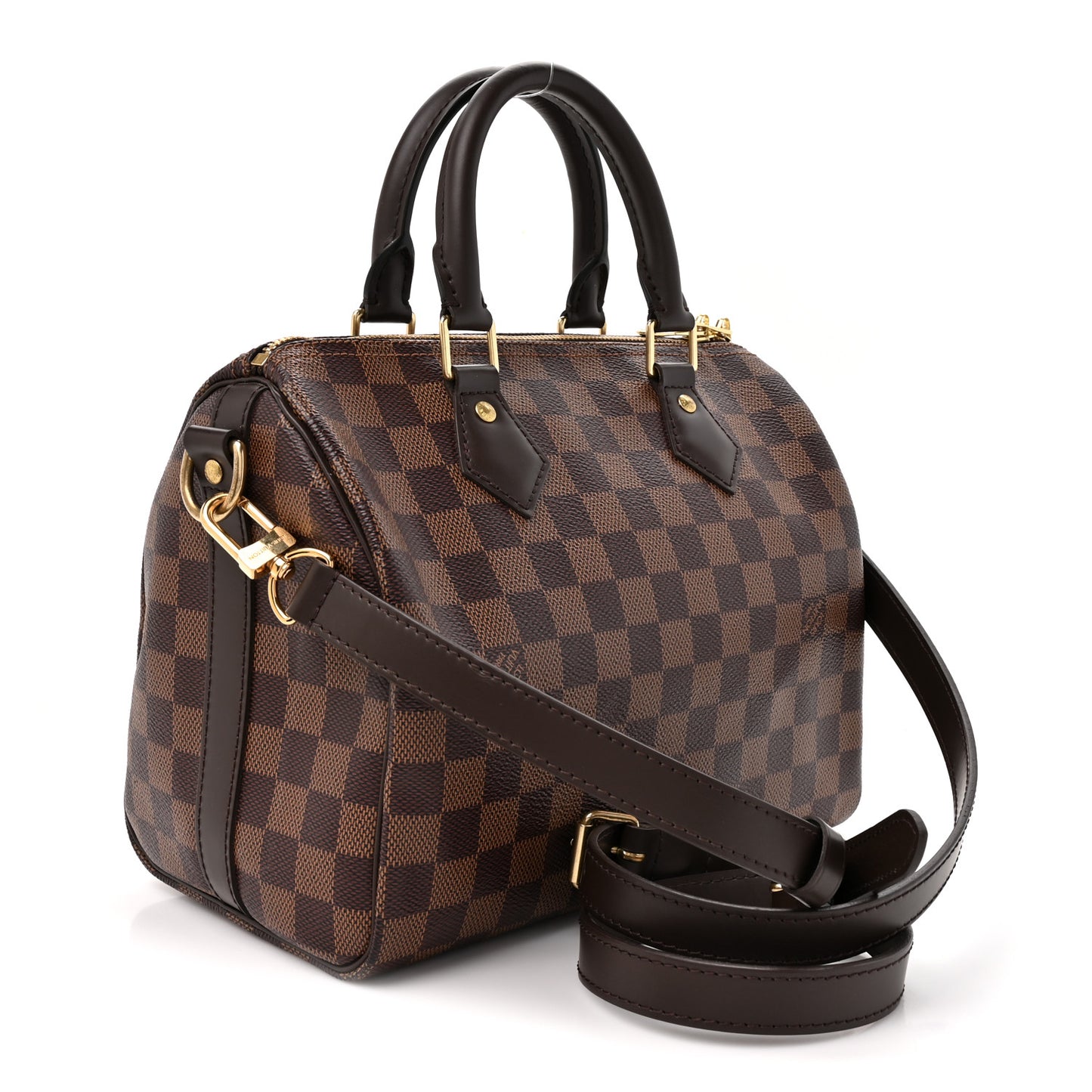 Damier Ebene Speedy Bandouliere 25