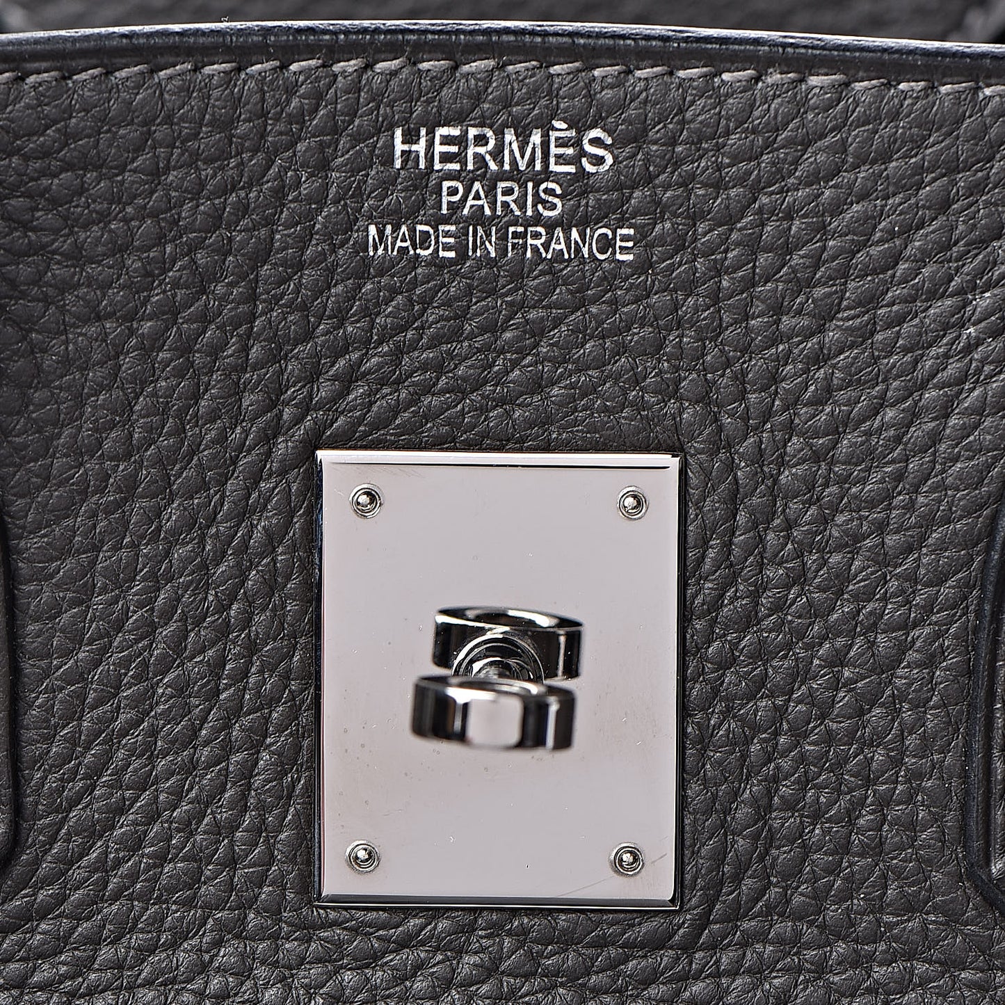 Taurillon Clemence Birkin 35 Graphite