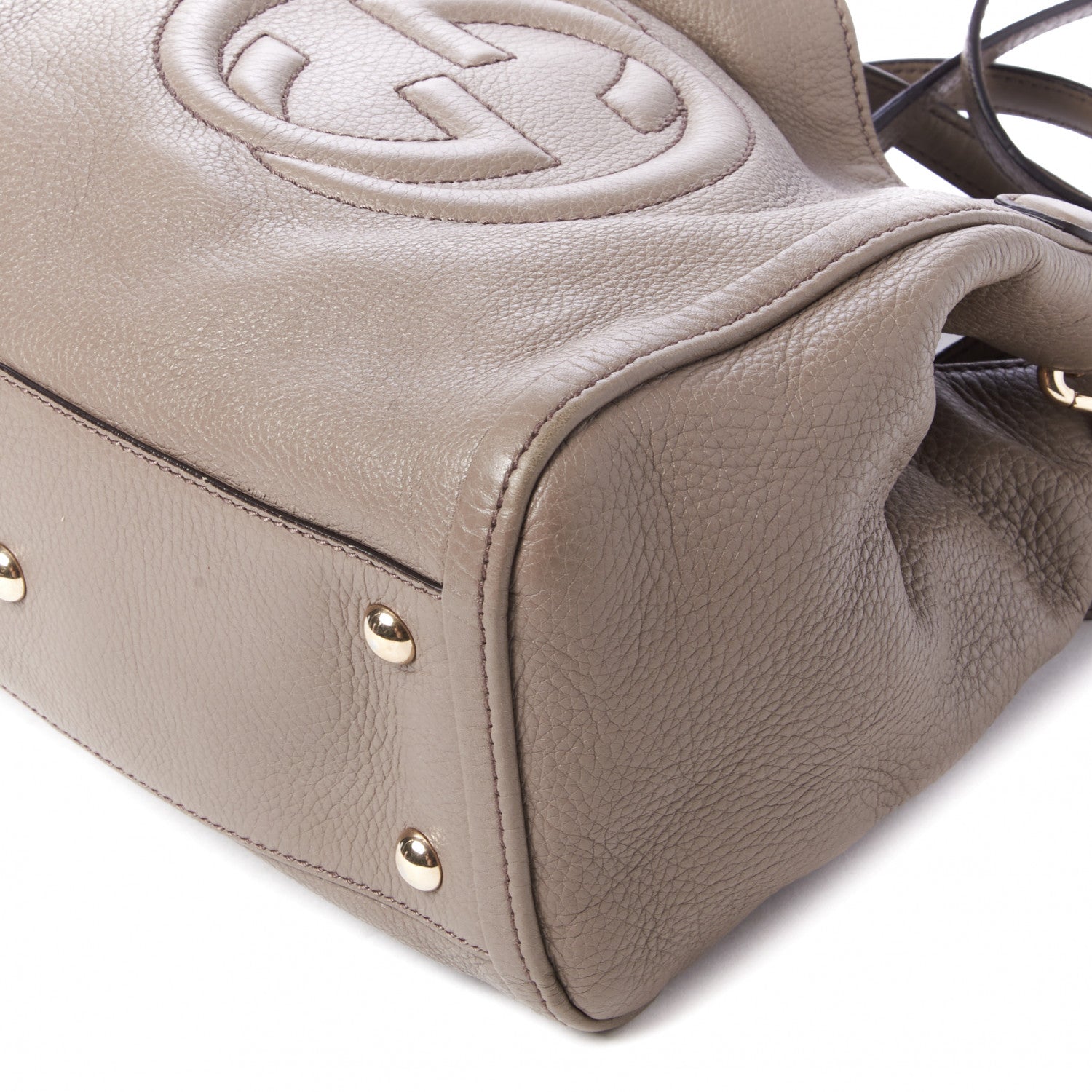 Gucci Cellarius Calfskin Small Soho Shoulder Bag New Fango 4 of 8