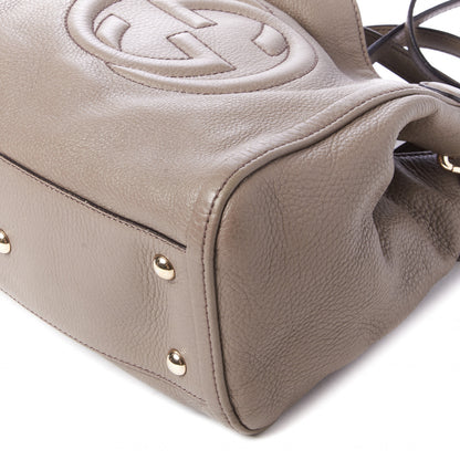 Gucci Cellarius Calfskin Small Soho Shoulder Bag New Fango 4 of 8