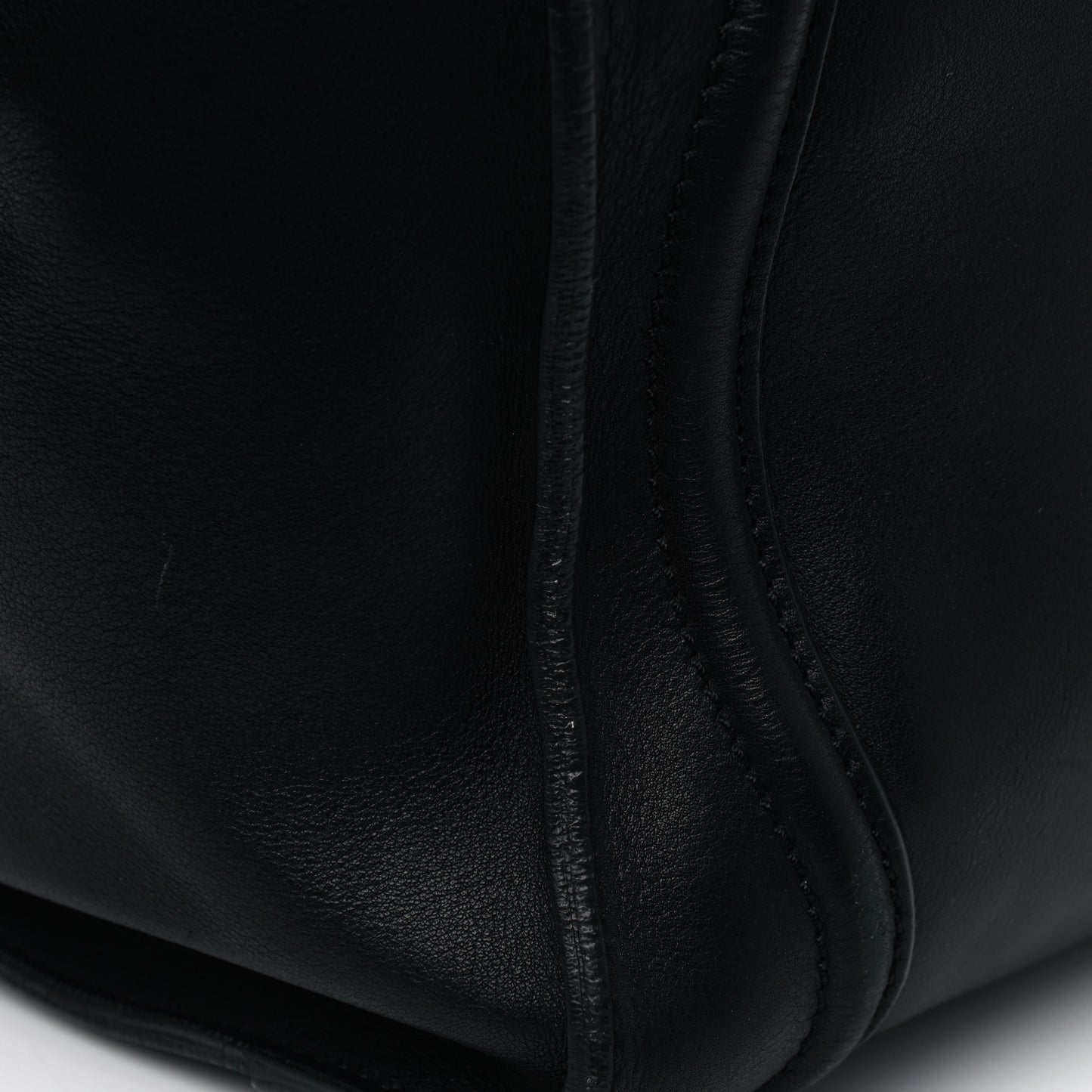 Smooth Calfskin Mini Luggage Black