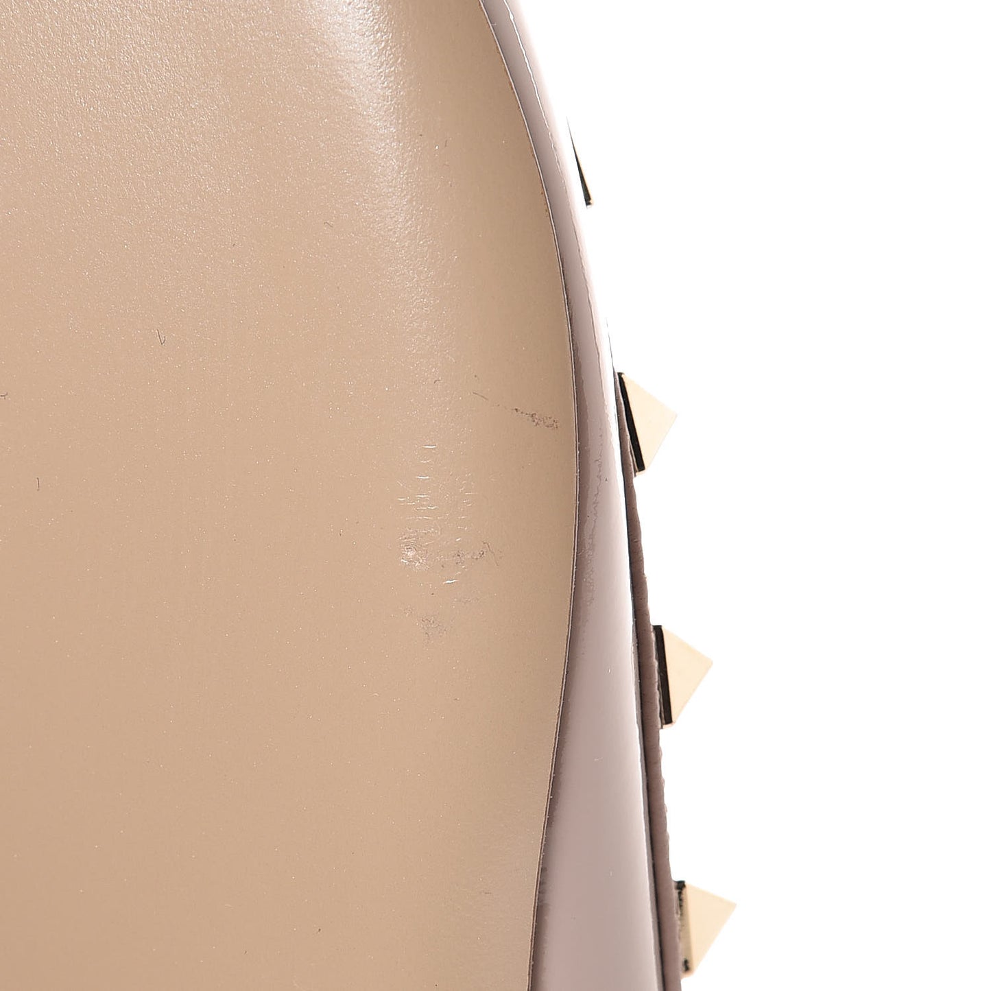 Patent Rockstud Ballerina Flats 36.5 Poudre