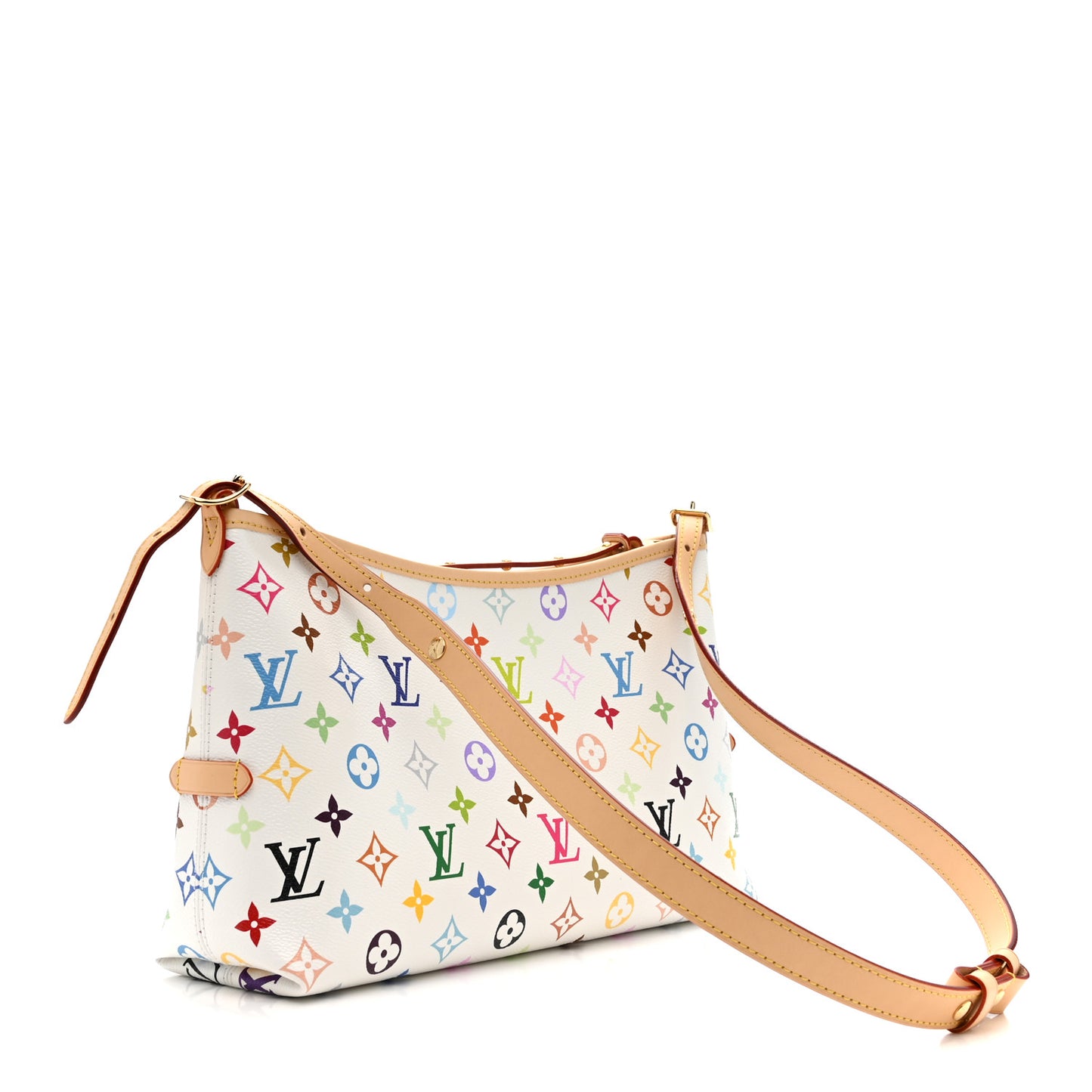 LV X TM Monogram Multicolor CarryAll East West White