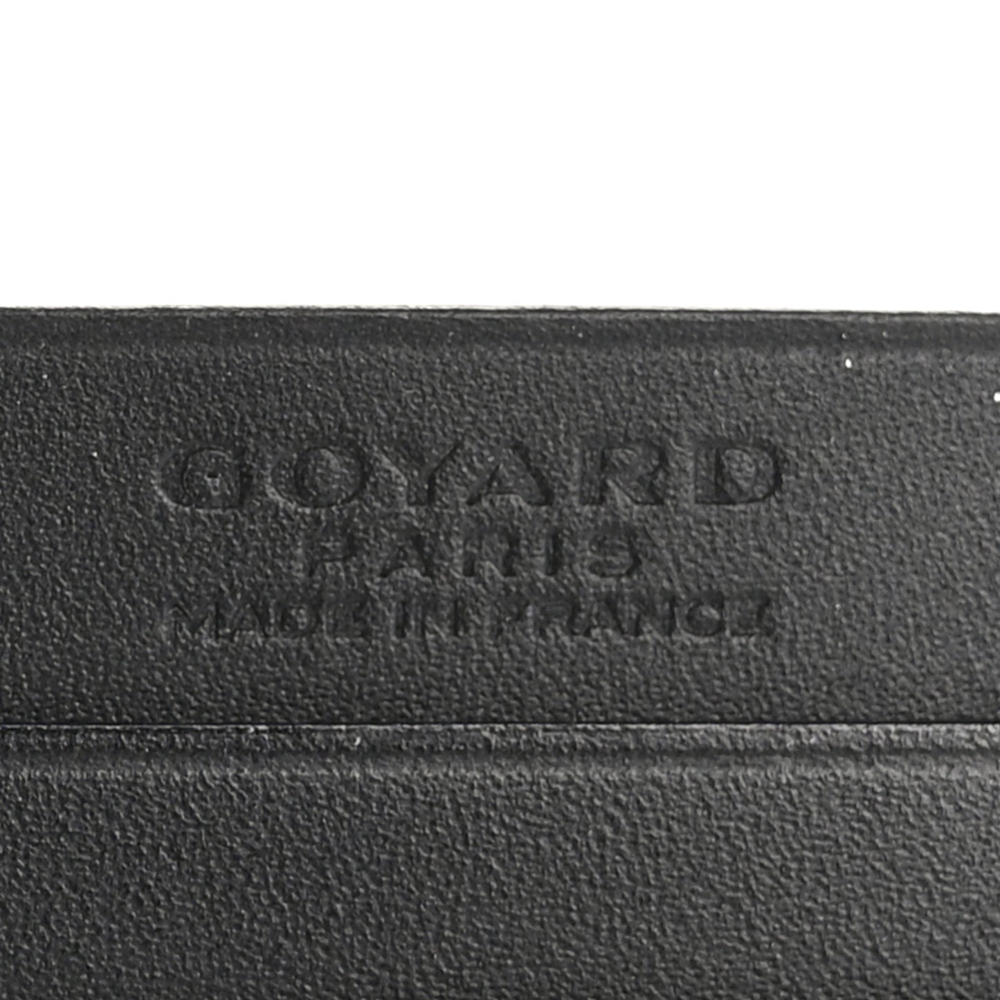 Goyardine Saint Sulpice Card Holder Black
