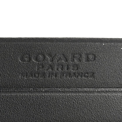 Goyard Goyardine Saint Sulpice Card Holder Black 6 of 8