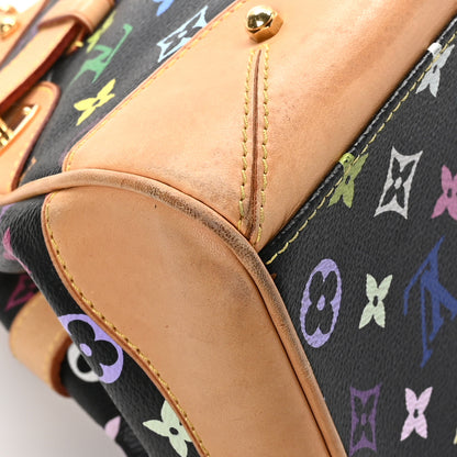 Louis Vuitton Monogram Multicolor Claudia Black 9 of 12
