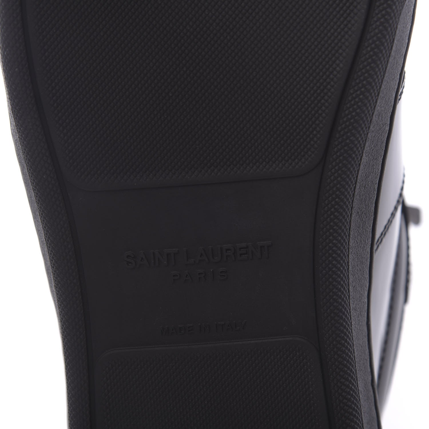Saint Laurent Patent Court Classic SL/10H High Top Sneakers 43 Black 8 of 9
