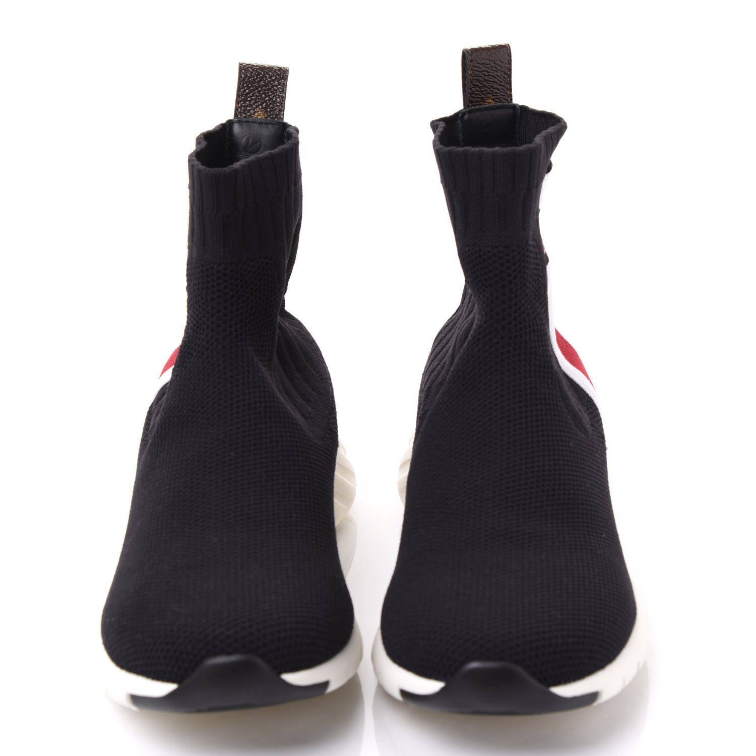 Louis Vuitton Stretch Fabric Aftergame Sneaker Boots 36 Black 3 of 8