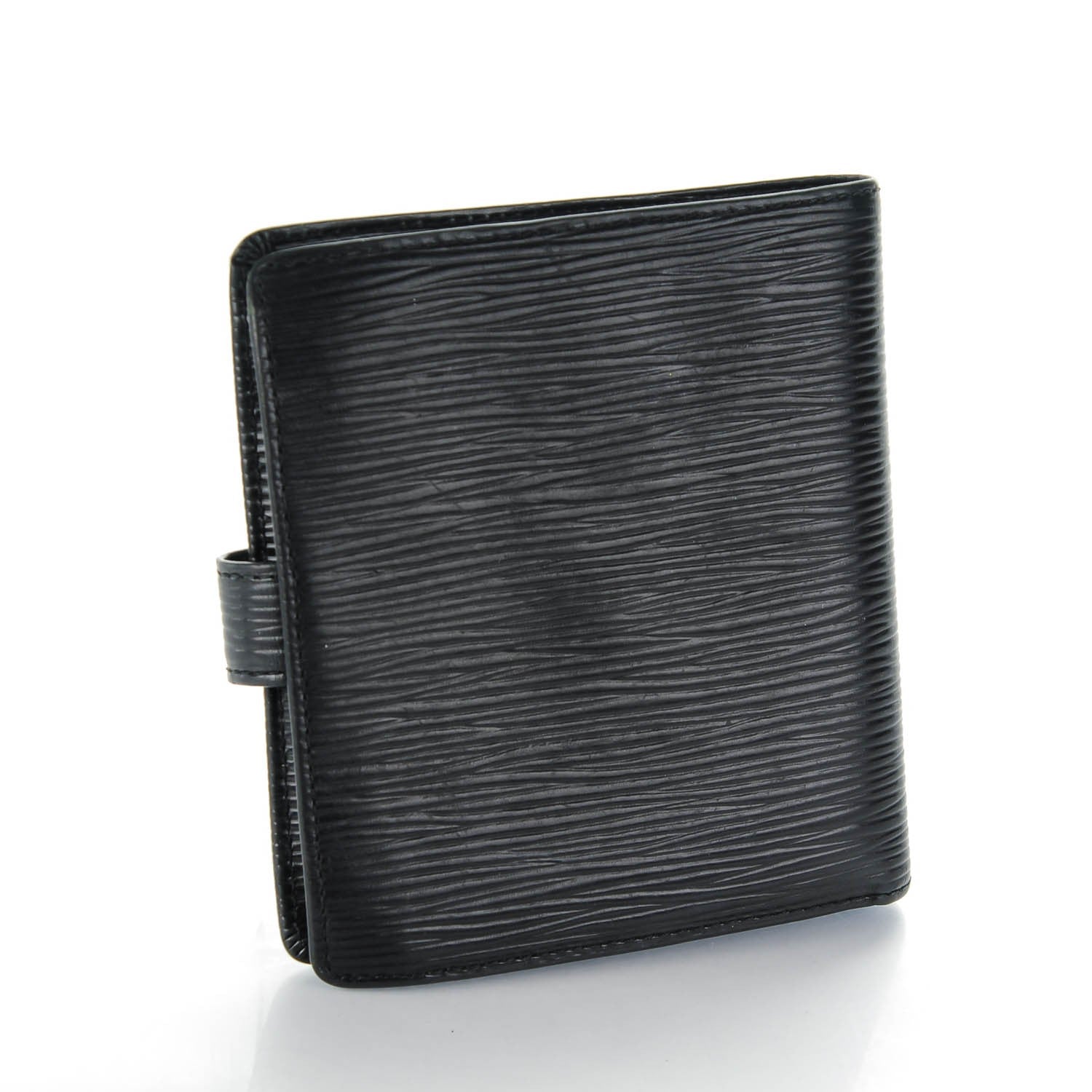 Louis Vuitton Epi Porte-Billets Compact Wallet Black 3 of 10
