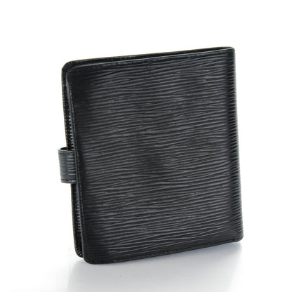 Louis Vuitton Epi Porte-Billets Compact Wallet Black 3 of 10