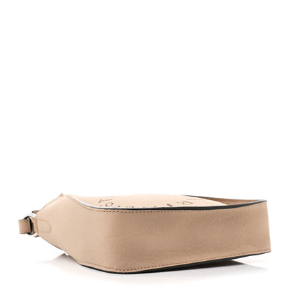 Stella McCartney Eco Alter Nappa Perforated Logo Mini Crossbody Camel 4 of 10
