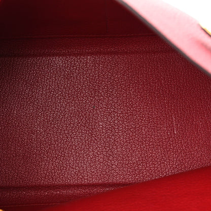 Hermes Togo Kelly Retourne 32 Rubis 5 of 15