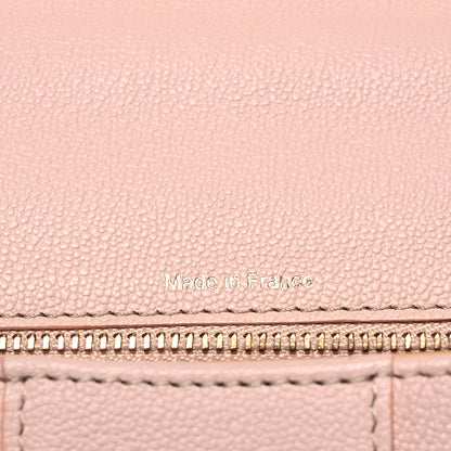 Delvaux Grained Calfskin MM Brillant Satchel Nude 7 of 17