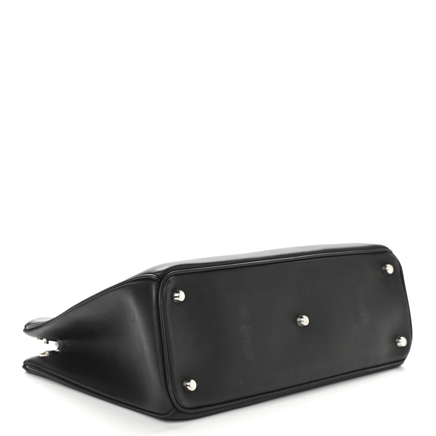 Smooth Calfskin Medium Diorissimo Tote Black Rose Poudre