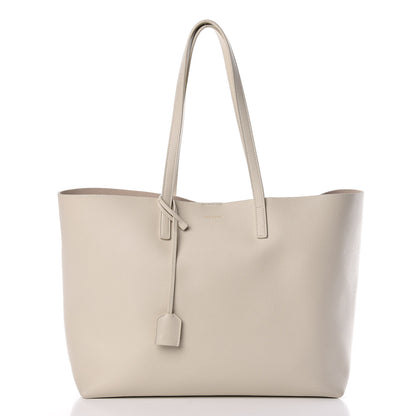 Saint Laurent Calfskin Large Shopping Tote Crema Soft 3 of 12