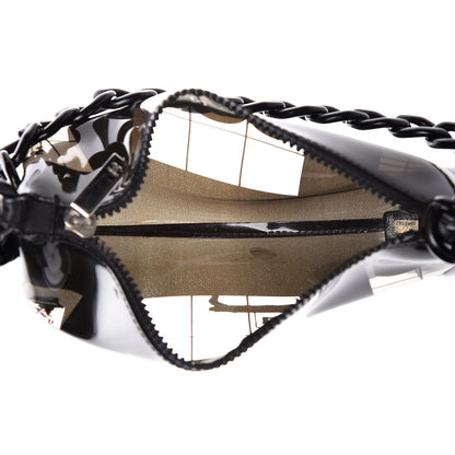 Chanel Vinyl Coco Window Pochette Black 5 of 14