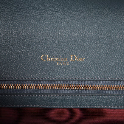 Christian Dior Grained Calfskin Medium Diorama Flap Bag Agave Green 6 of 7