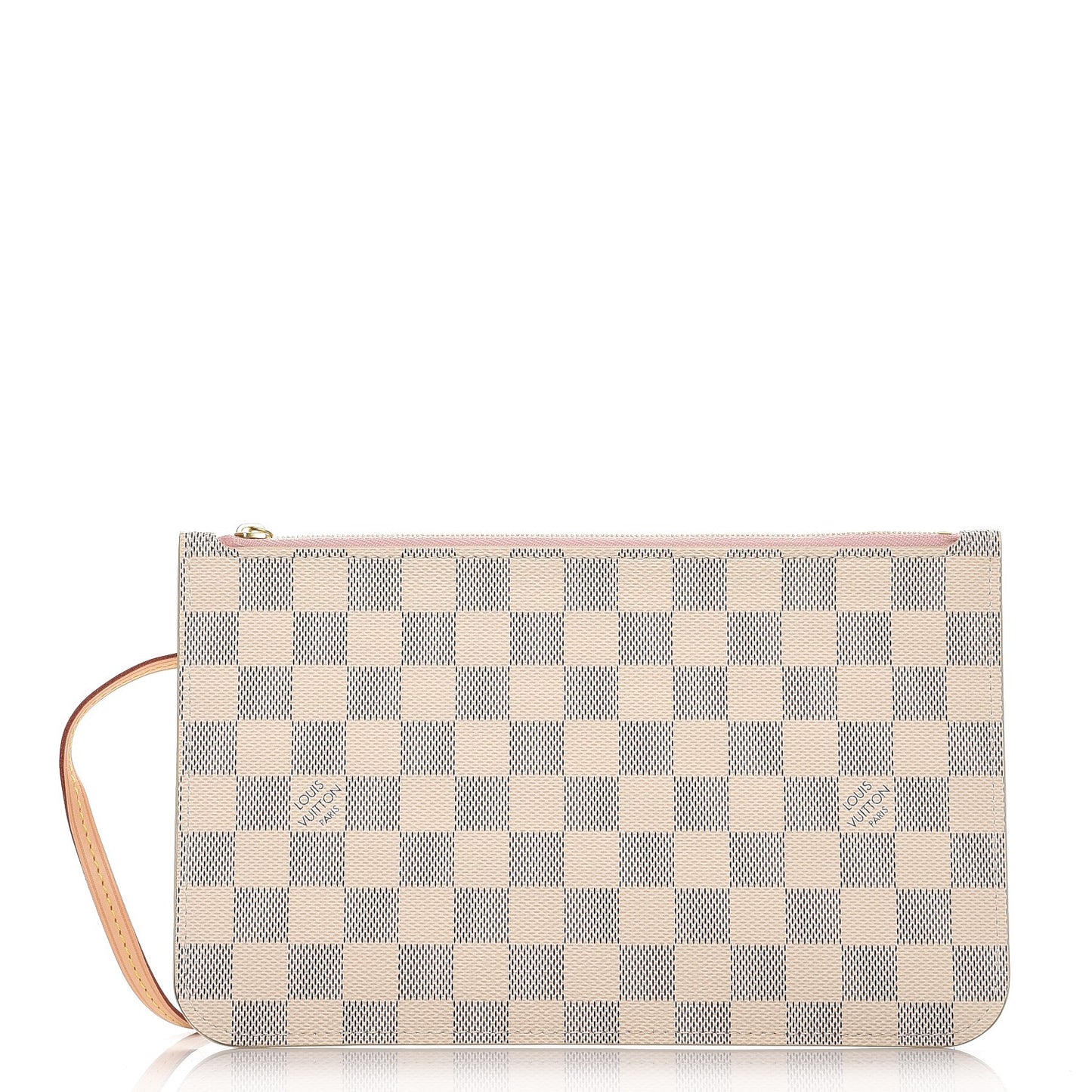 Damier Azur Neverfull MM GM Pochette Rose Ballerine