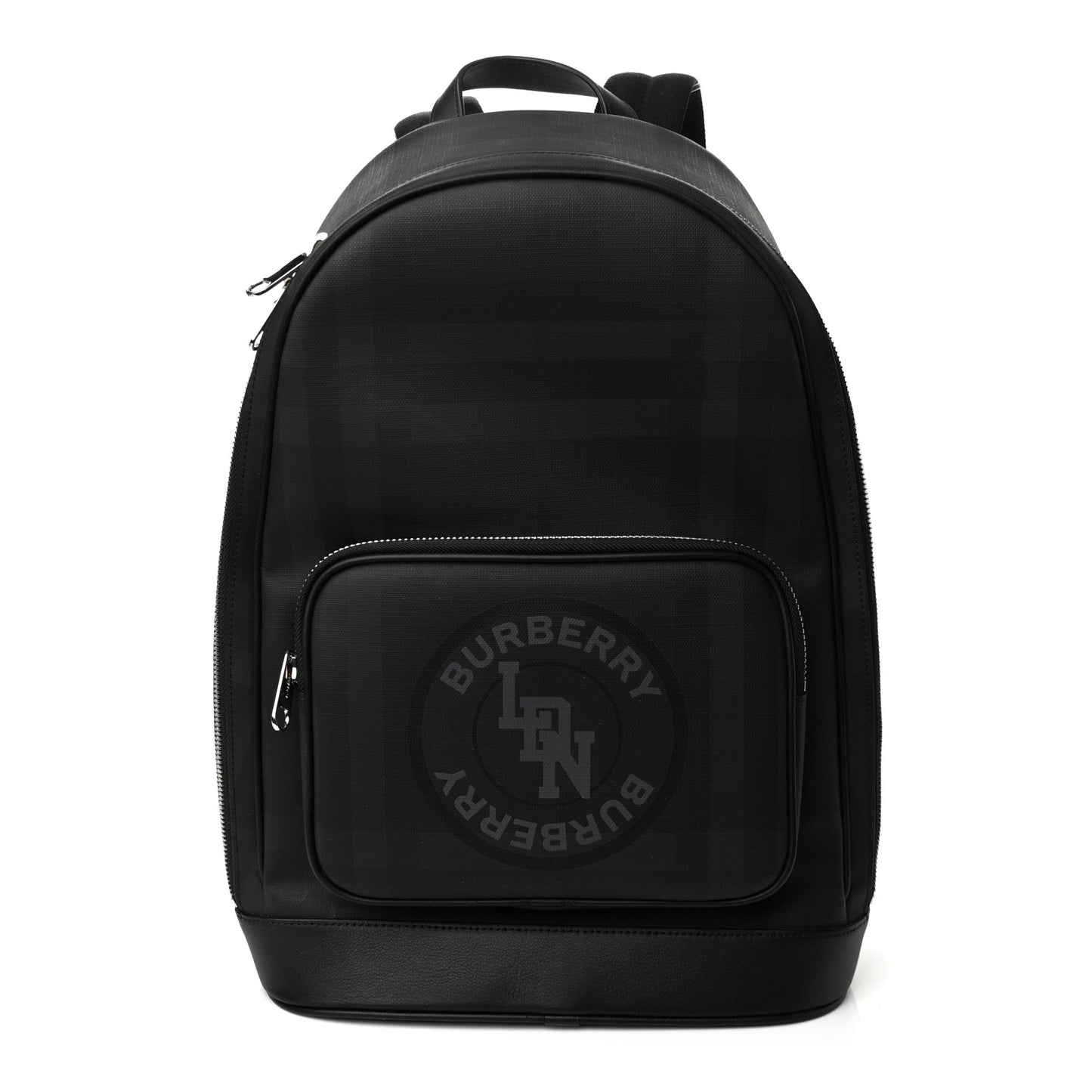 Smoked Check Backpack Black