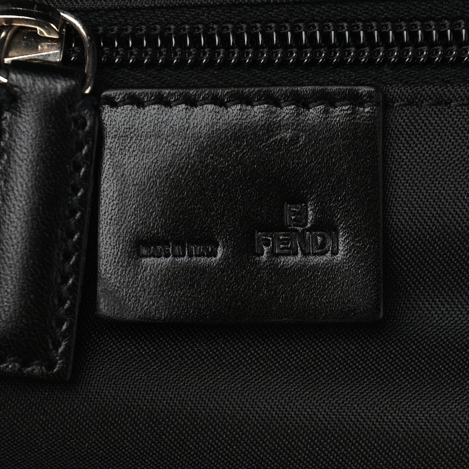 Fendi Pequin Briefcase Tobacco 7 of 11