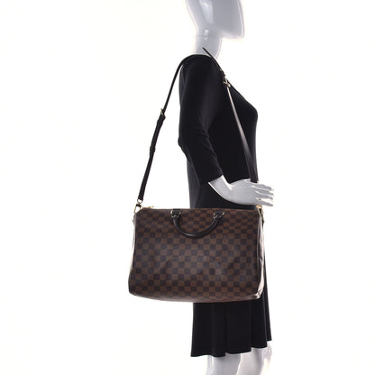 Louis Vuitton Damier Ebene Speedy Bandouliere 35 2 of 10