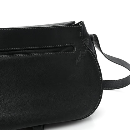 Chloe Calfskin Medium Marcie Round Crossbody Bag Black 11 of 11