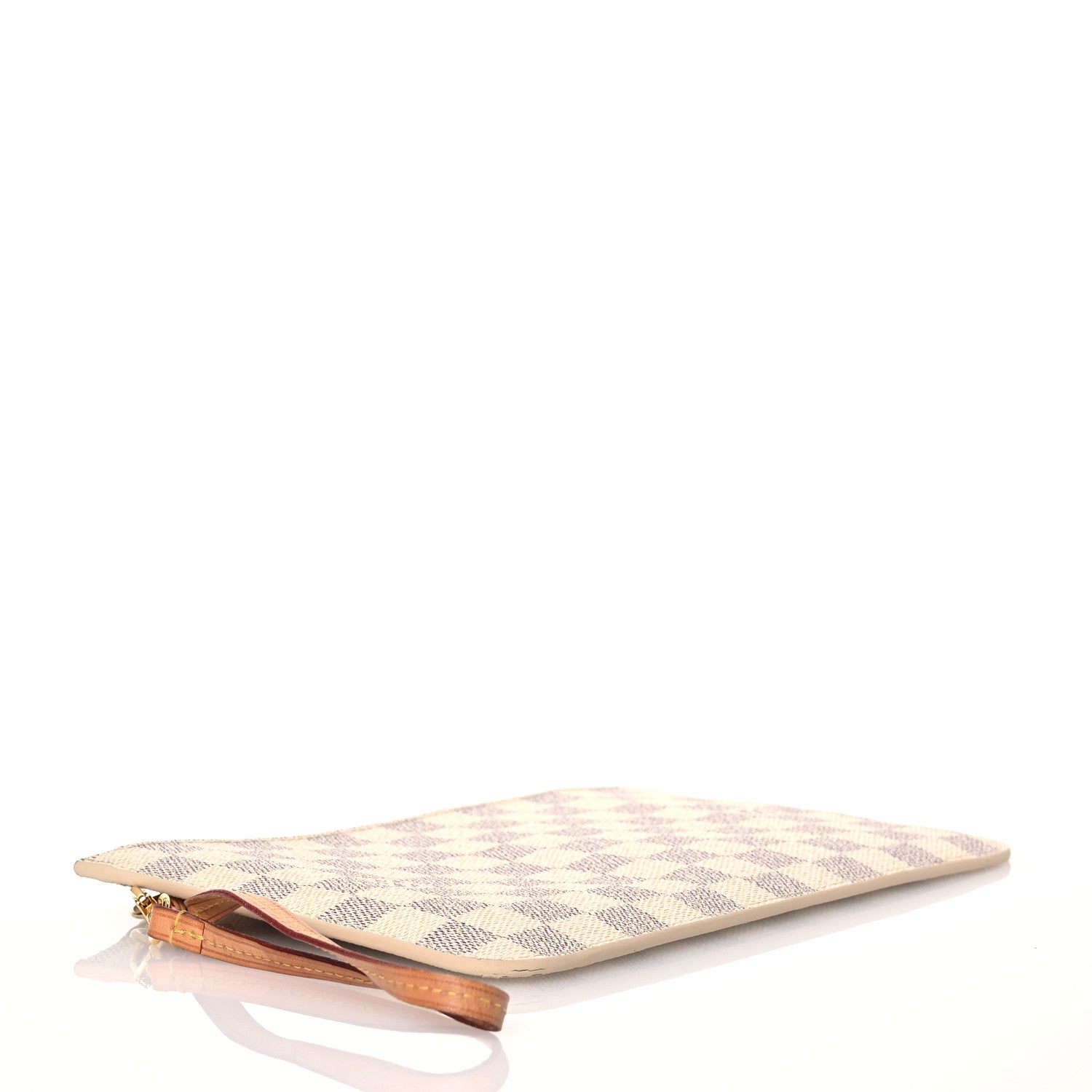 Louis Vuitton Damier Azur Neverfull MM GM Pochette Rose Ballerine 4 of 13
