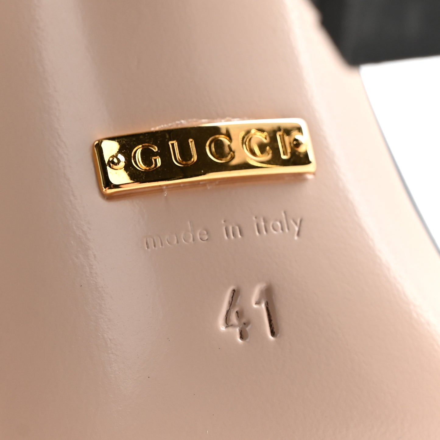 Lifford Calfskin GG Marmont Ankle Wrap 105mm Sandals 41 Black