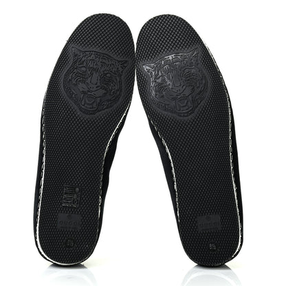 Gucci Velluto Marmara Pearl Embellished Mens Loafers 6.5 Black 5 of 10