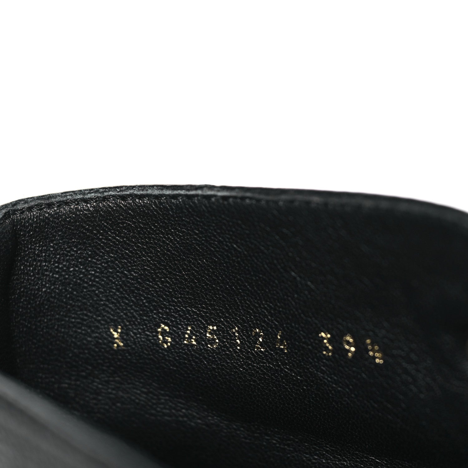 Chanel Calfskin CC Lace Up Combat Boots 39.5 Black 7 of 8