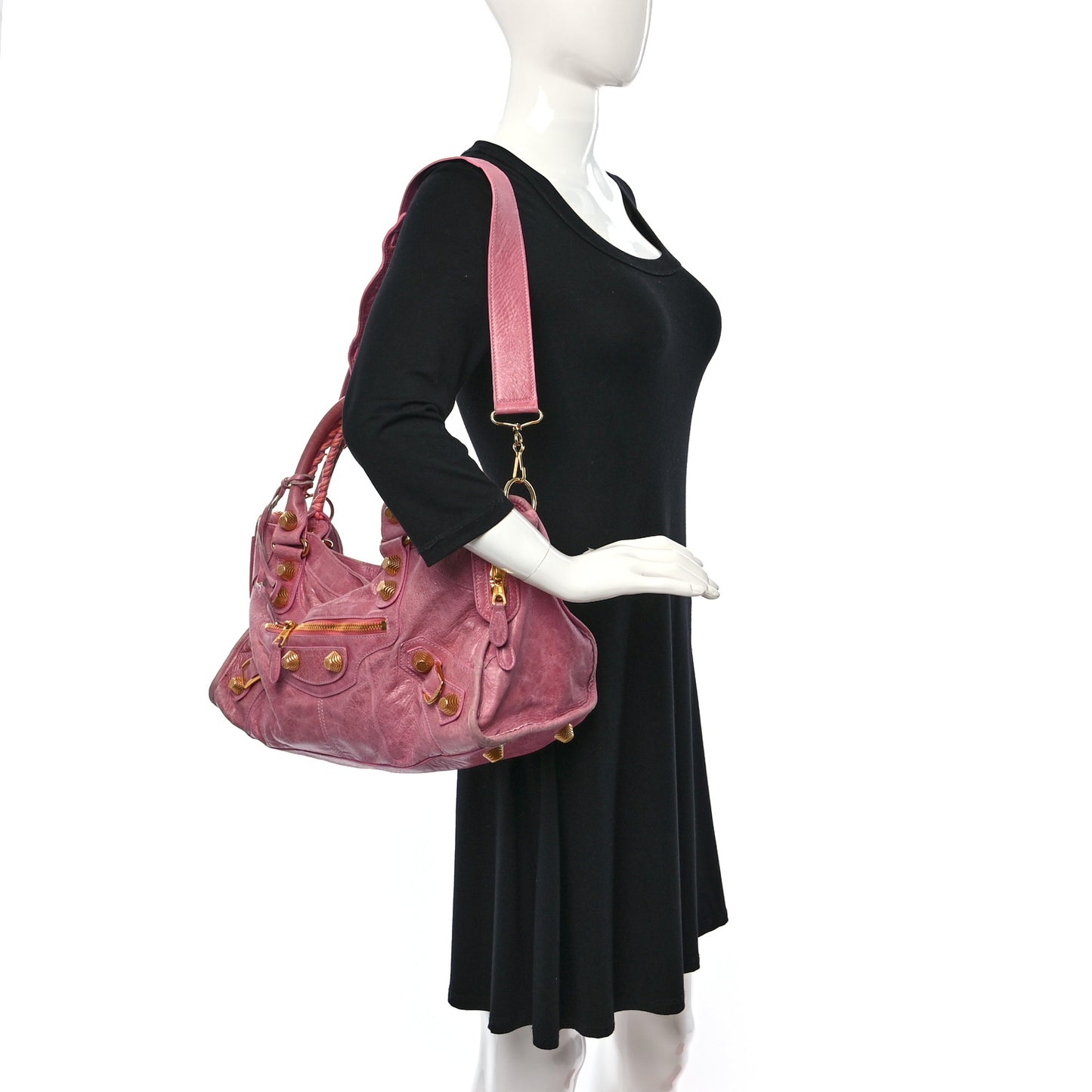 Agneau Giant 21 Silver Hardware Part Time Pivoine Bubblegum