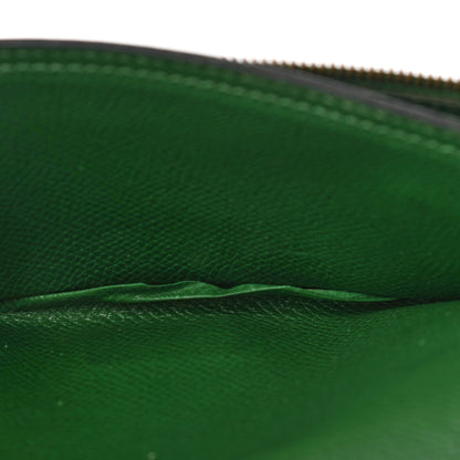 Hermes Epsom Bearn Gusset Wallet Vert Bengale 9 of 14