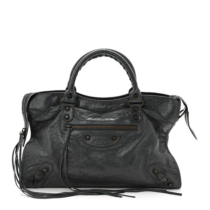 Balenciaga Agneau Classic Hardware City Anthracite 1 of 11
