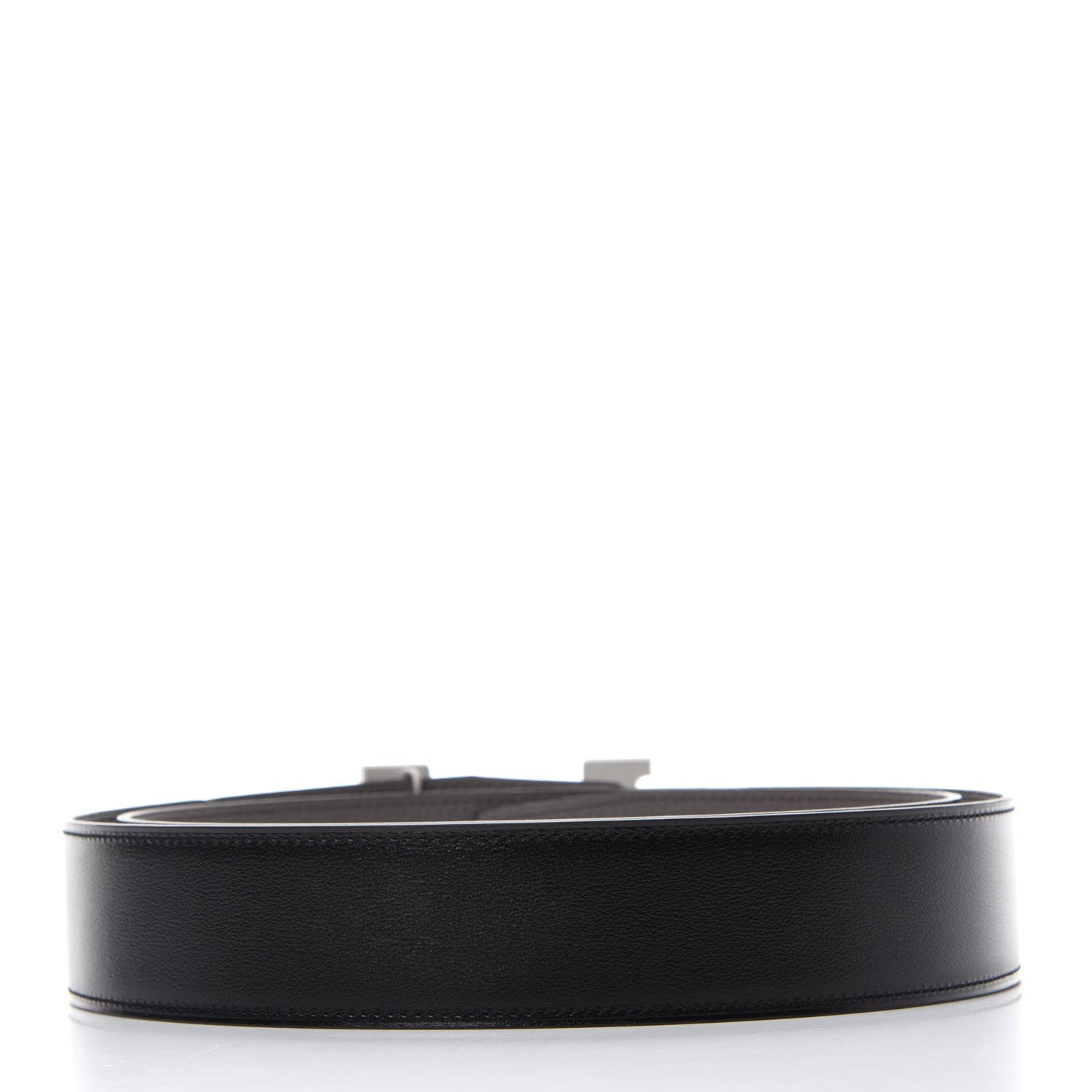 Hermes Box Togo 42mm Constance H Belt 105 Black Etain 2 of 4