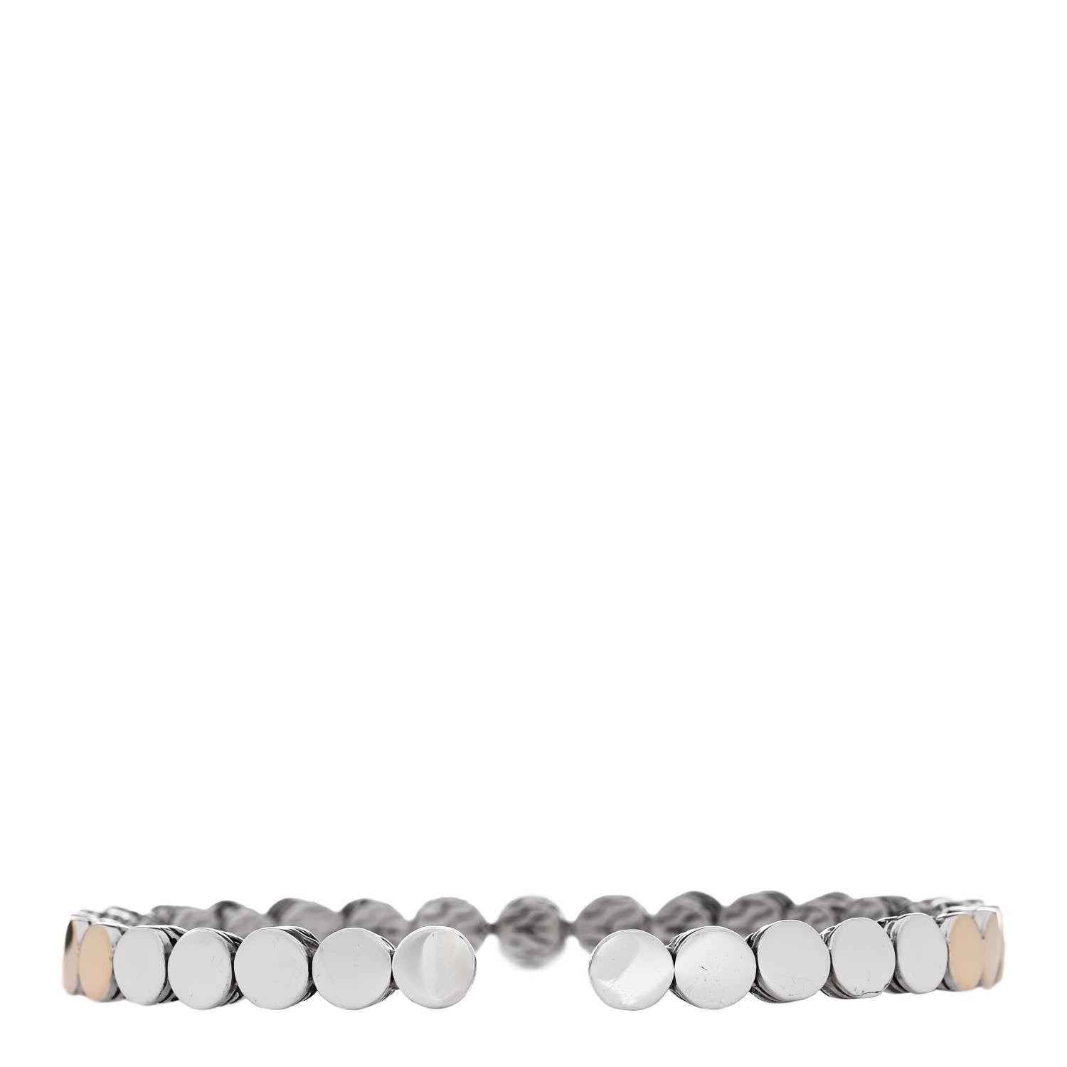 John Hardy Sterling Silver 18K Yellow Gold Dot Flex Bracelet 2 of 4
