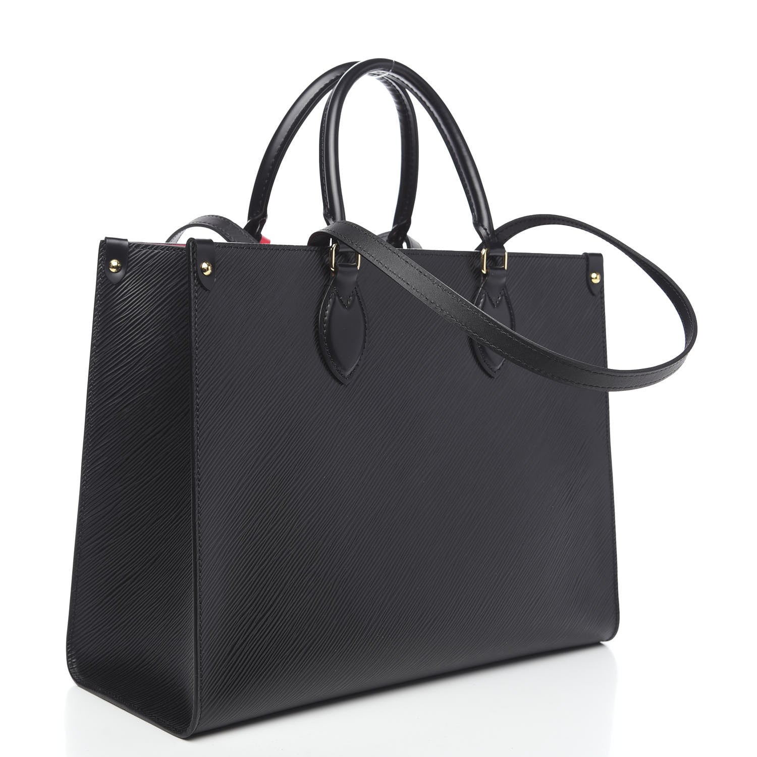Louis Vuitton Epi Onthego MM Black 2 of 8