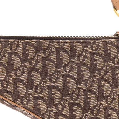Christian Dior Monogram Mini Saddle Pochette Beige 8 of 15