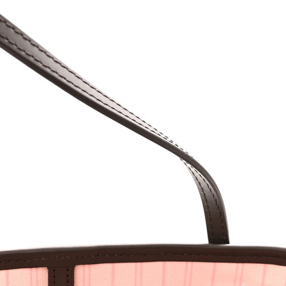 Louis Vuitton LOUIS VUITTON Damier Ebene Neo Neverfull MM Rose Ballerine 11 of 11