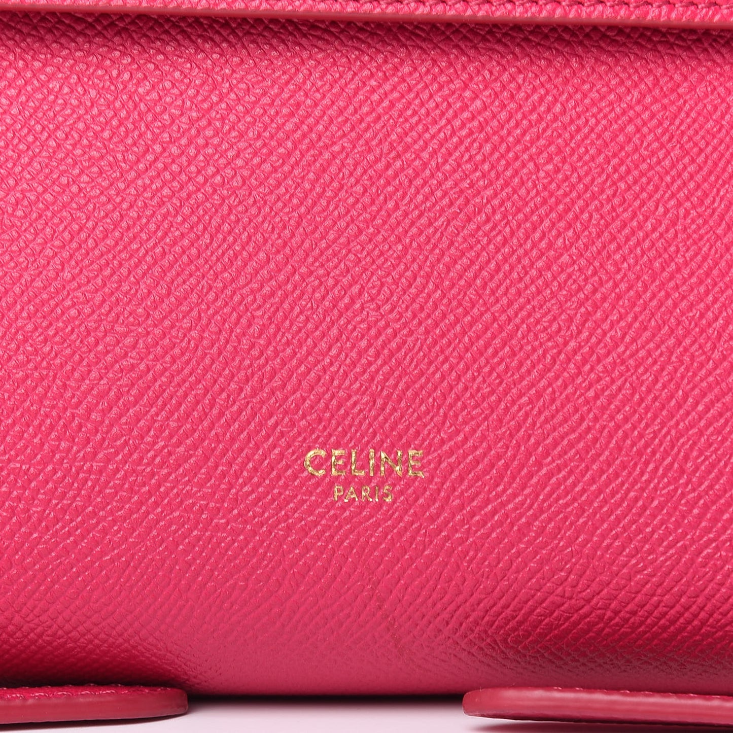 Grained Calfskin Nano Belt Bag Pink