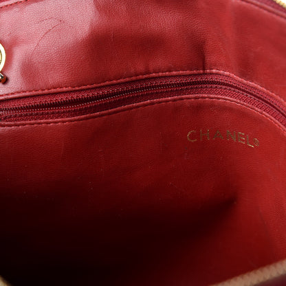 Chanel Lambskin Quilted Shoulder Bag Red 24 of 26