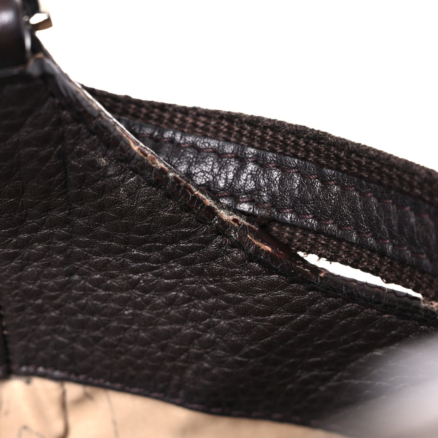 Monogram Hobo Brown